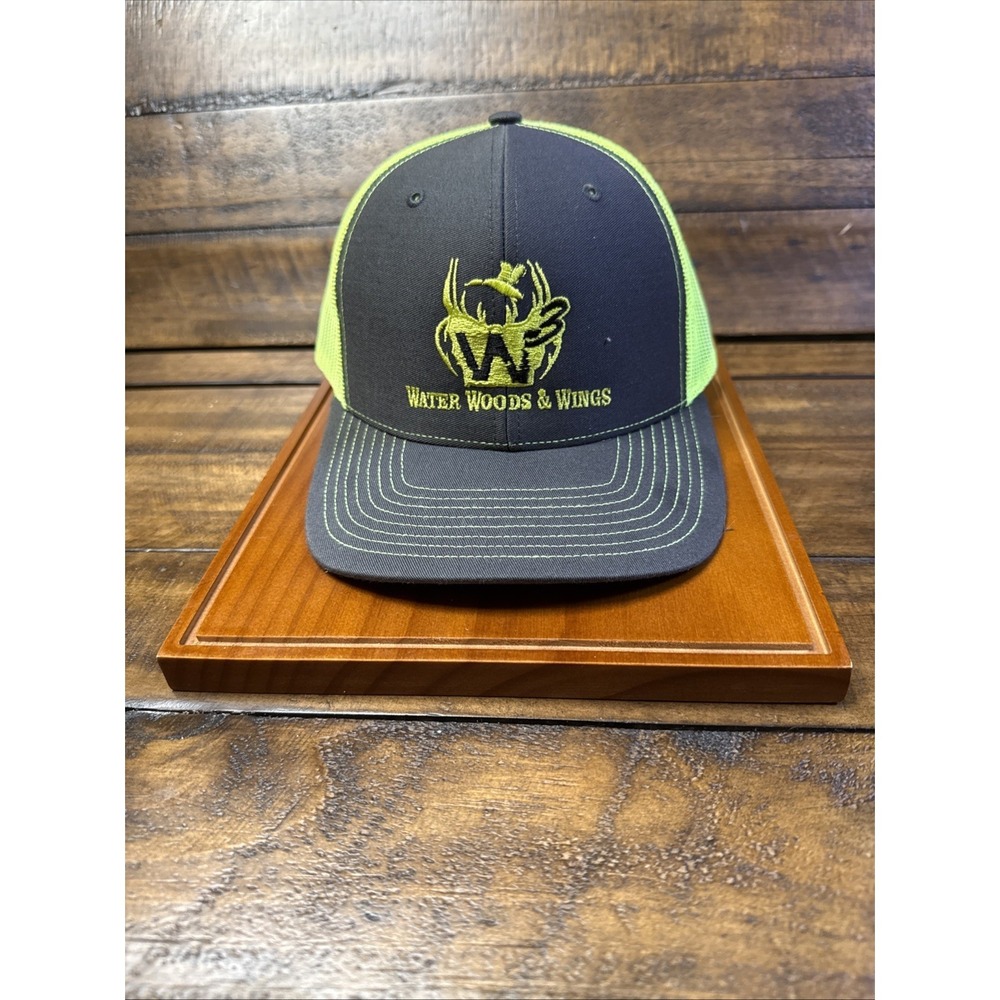Water Woods & Wings Trucker Hat Richardson Snapback Cap